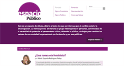 Desktop Screenshot of espacio-publico.com